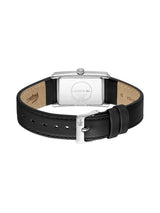 Lacoste Santiago Qtz Basic Black Rectangle Dial Men's Watch - 2011526