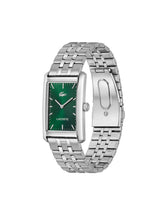 Lacoste Santiago Qtz Basic Green Rectangle Dial Men's Watch - 2011529