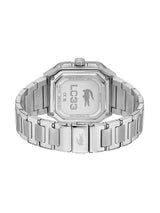 Lacoste Lc33 Square Qtz Basic Silver Sunray Square Dial Men's Watch - 2011531
