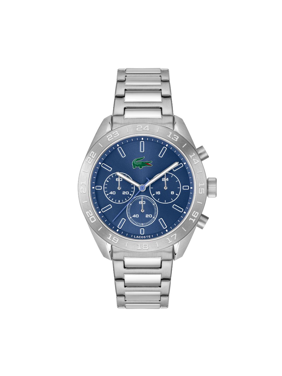 Lacoste Boston Fashion Blue 42 mm Dial Men Chrono Watch 2011534