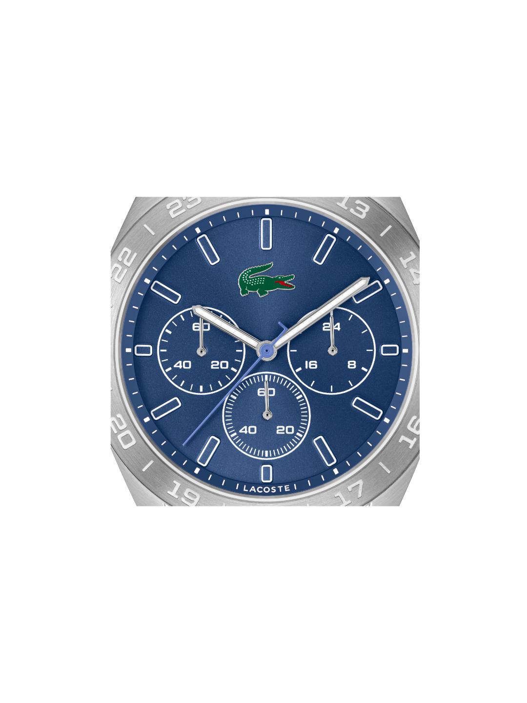 Lacoste Boston Fashion Blue 42 mm Dial Men Chrono Watch 2011534