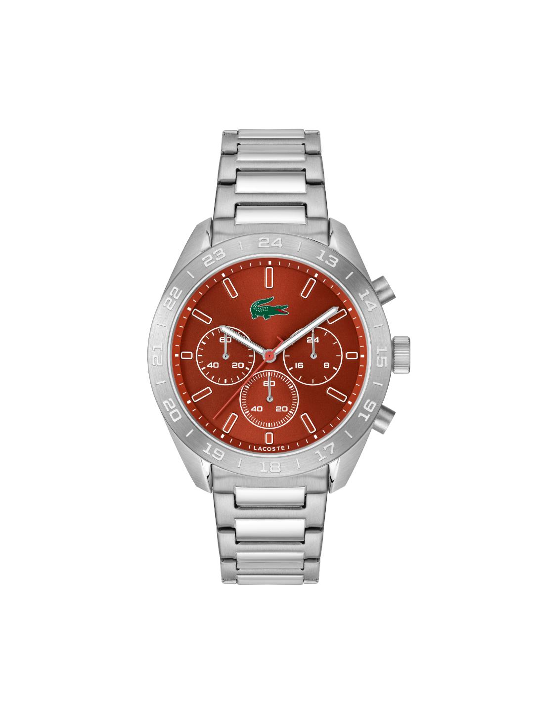 Lacoste Boston Fashion Clay 42 mm Dial Men Chrono Watch 2011535