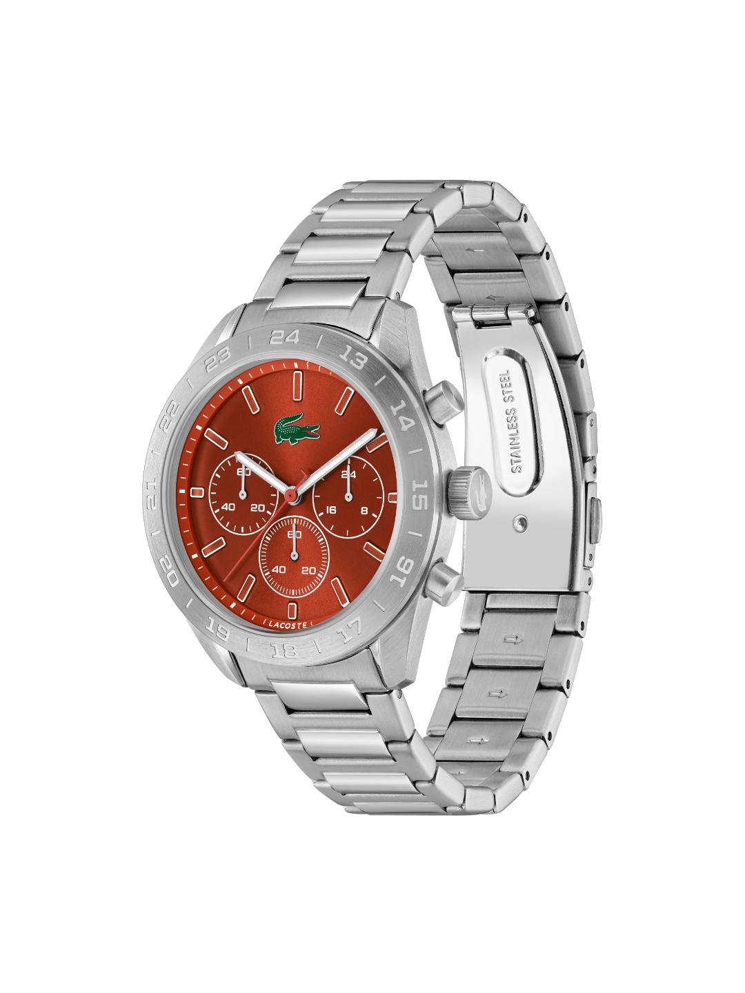 Lacoste Boston Fashion Clay 42 mm Dial Men Chrono Watch 2011535
