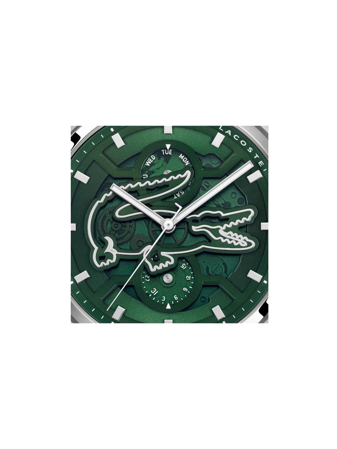 Lacoste Arthor Qtz Multifunction Green Round Dial Men's Watch 2011536
