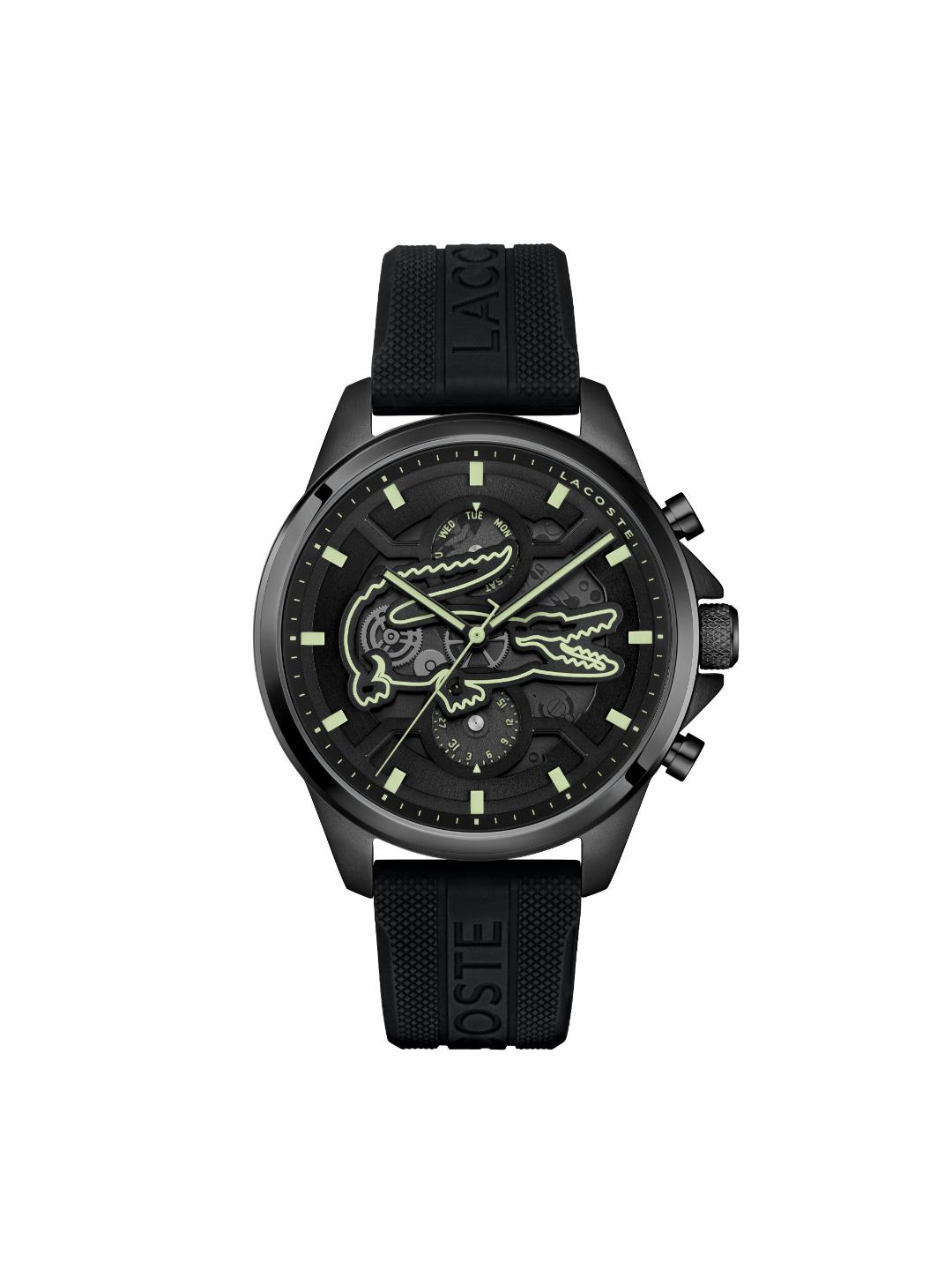 Lacoste Arthor Qtz Multifunction Black Round Dial Men's Watch 2011537
