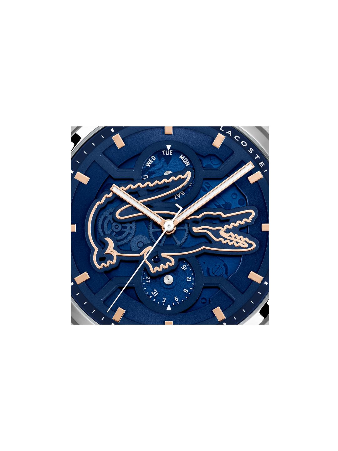 Lacoste Arthor Qtz Multifunction Blue Round Dial Men's Watch 2011538