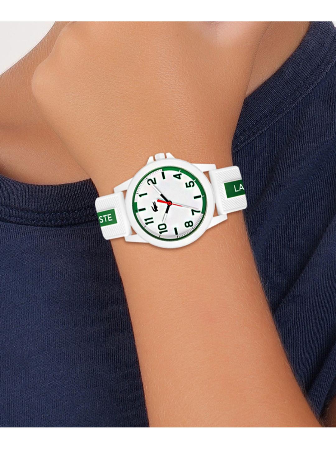 Lacoste Rider White 36 mm Dial Unisex Analog Watch 2020140