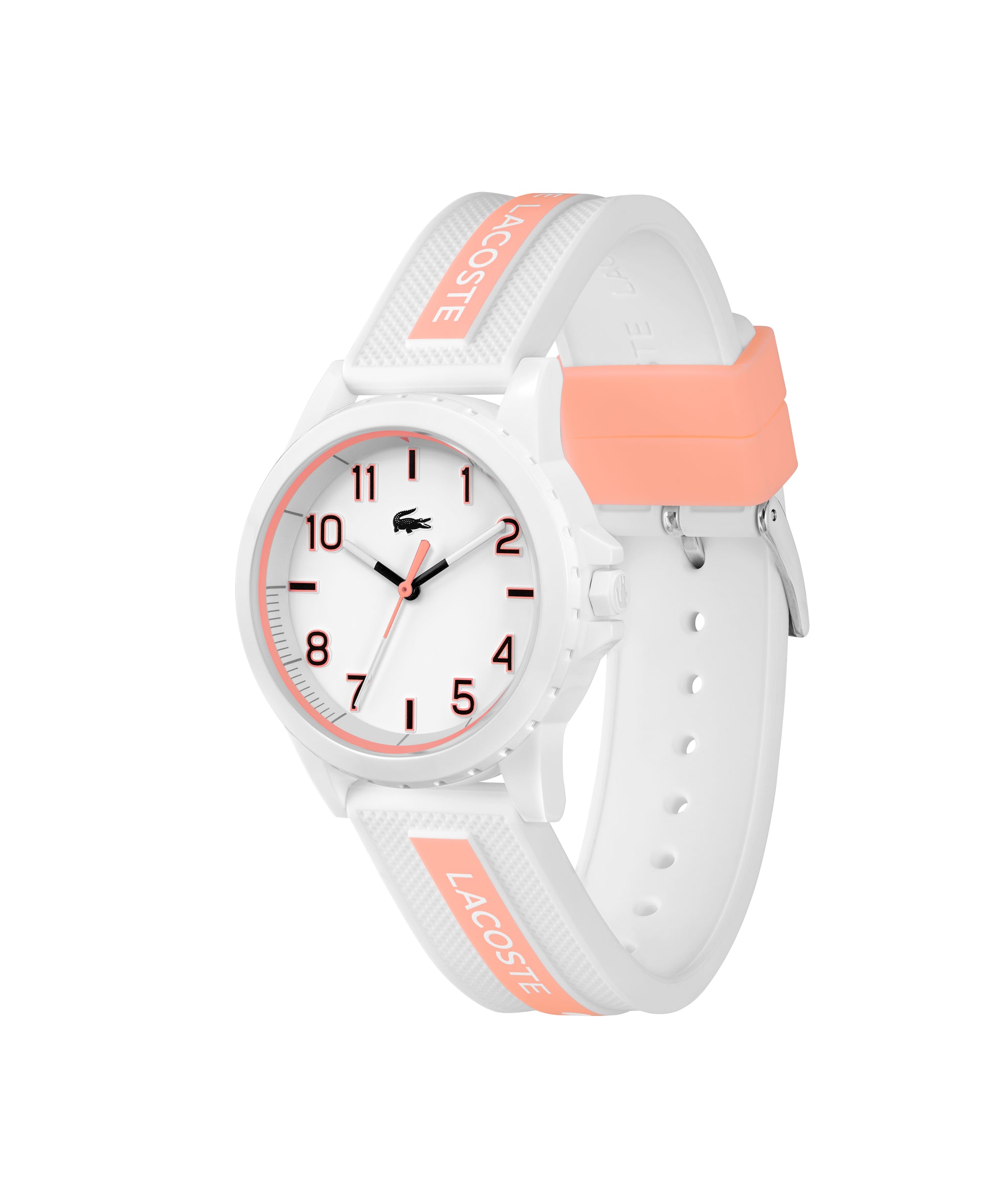 Lacoste RIDER 36 mm White Dial Unisex Watch 2020143