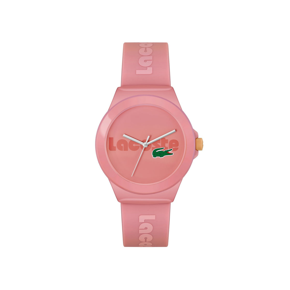 Lacoste NEOCROC 38 mm Pink Dial Women Analog Watch 2020154