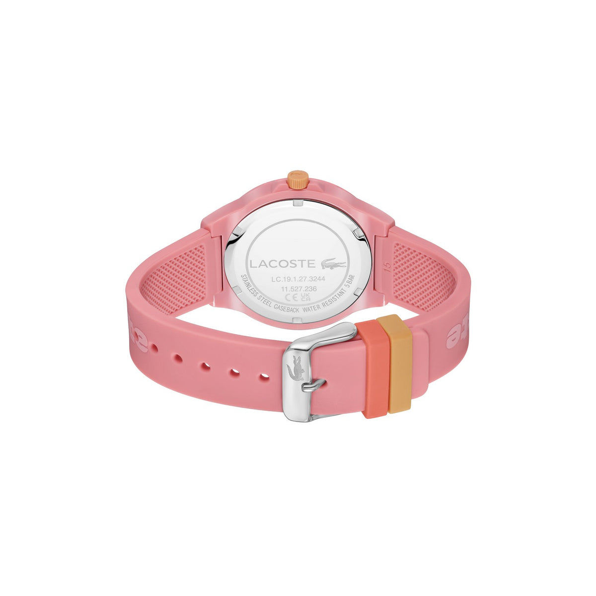 Lacoste NEOCROC 38 mm Pink Dial Women Analog Watch 2020154