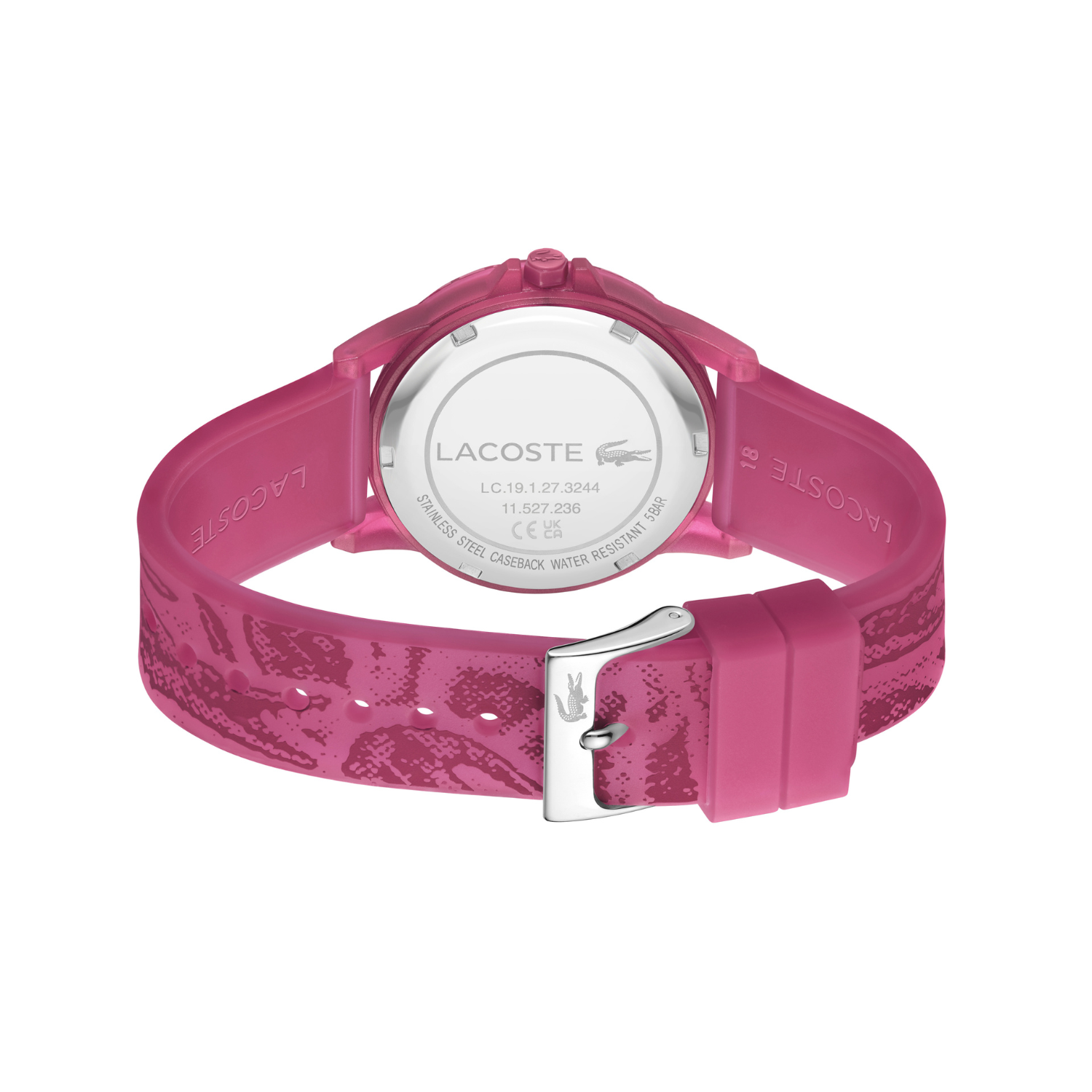 Lacoste RIDER 36 mm Pink Dial Unisex Watch 2020156