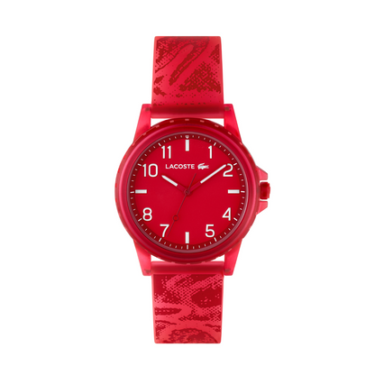 Lacoste RIDER 36 mm Red Dial Unisex Watch- 2020158