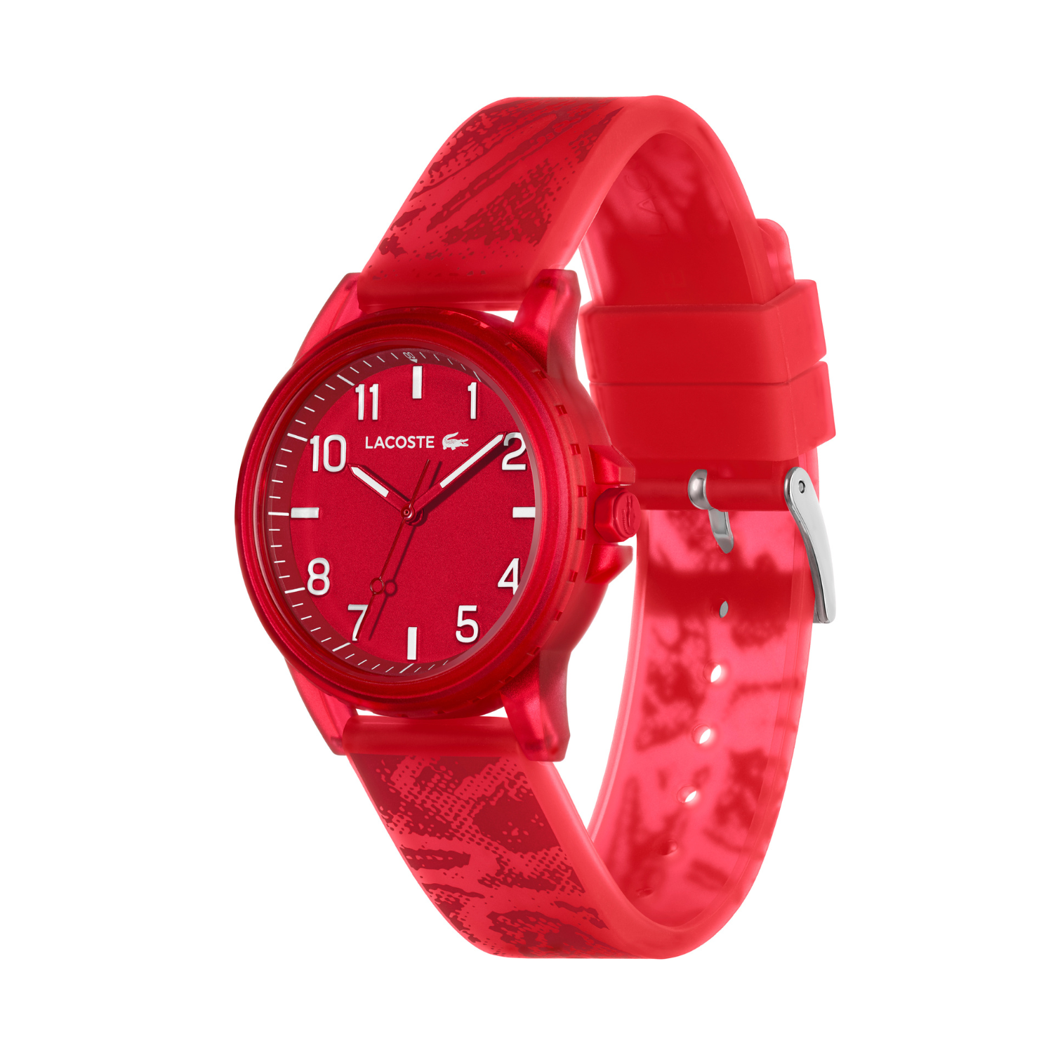 Lacoste RIDER 36 mm Red Dial Unisex Watch 2020158