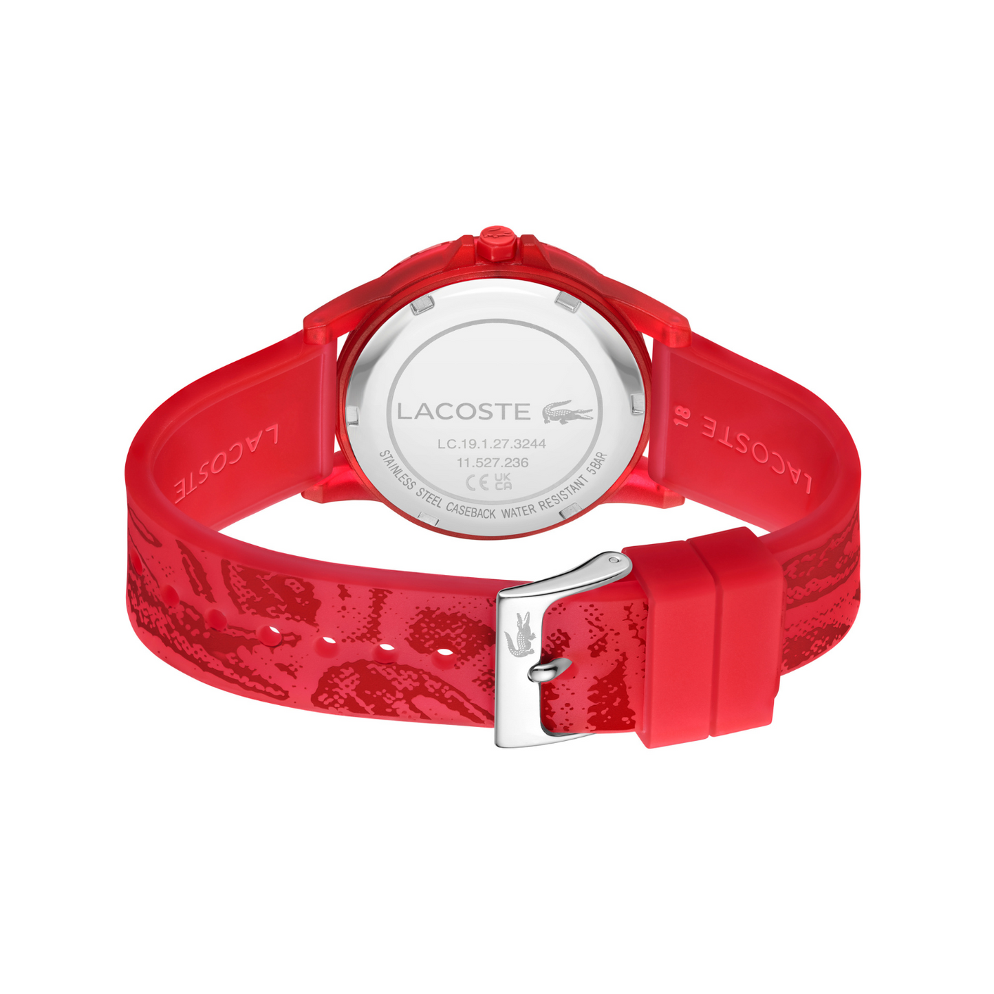 Lacoste RIDER 36 mm Red Dial Unisex Watch- 2020158