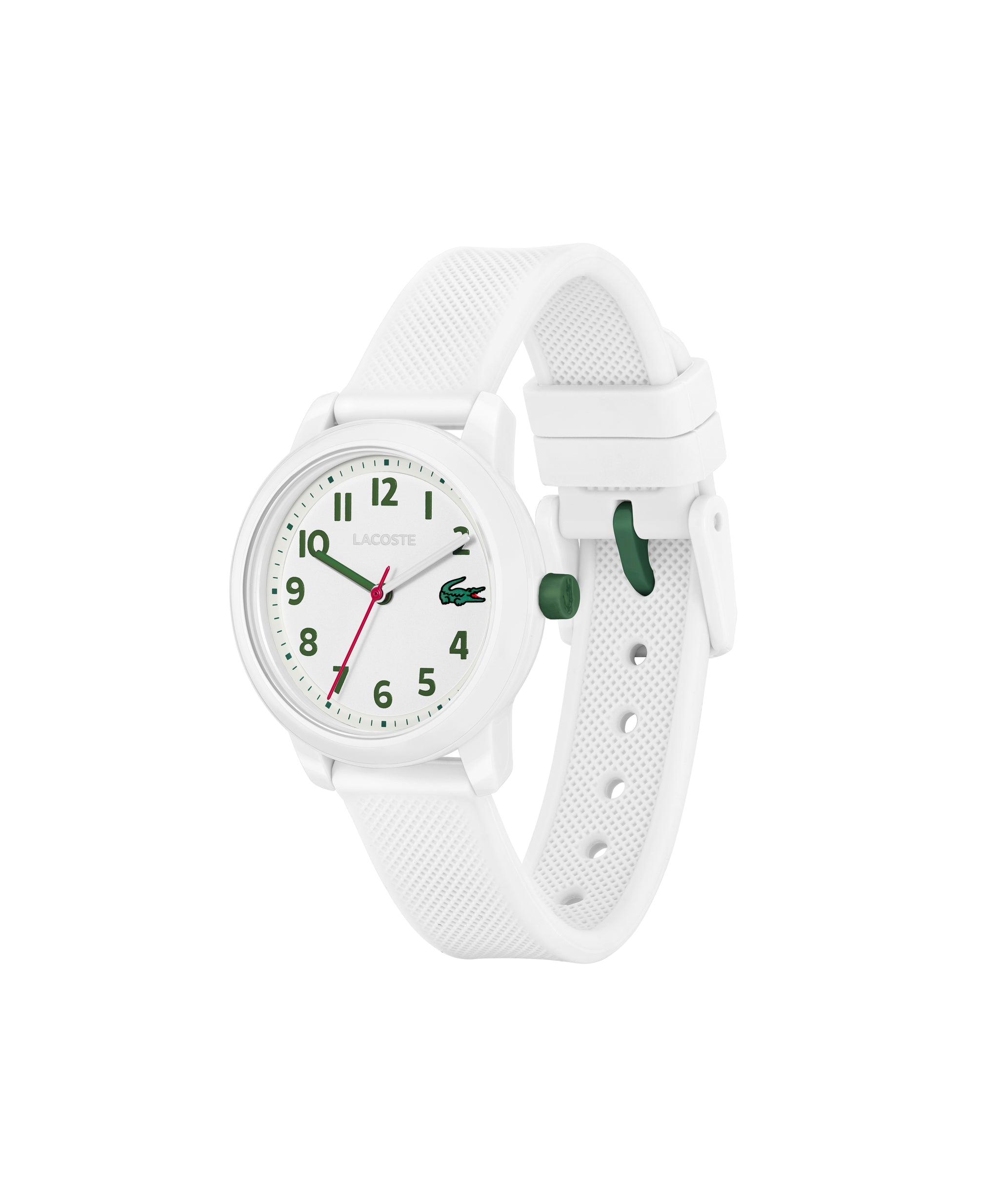 Lacoste L.12.12 KIDS 33 mm White Dial Boys Watch 2030039