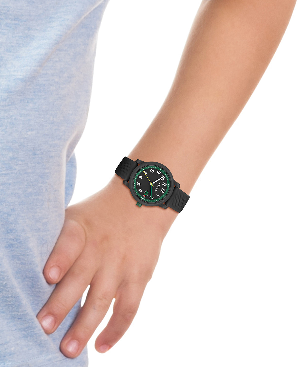 Lacoste L.12.12 KIDS 33 mm Black Dial Boys Watch 2030042