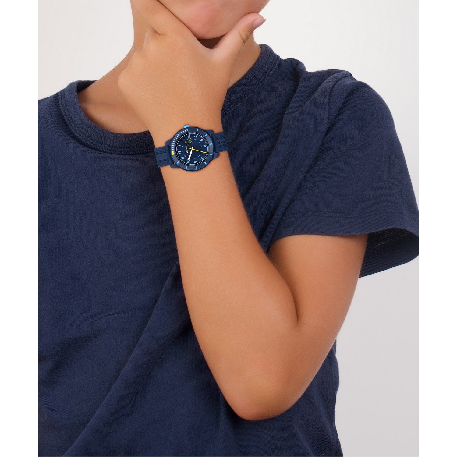 Lacoste MINI TENNIS 34.5 mm Navy Dial Boys Watch 2030053