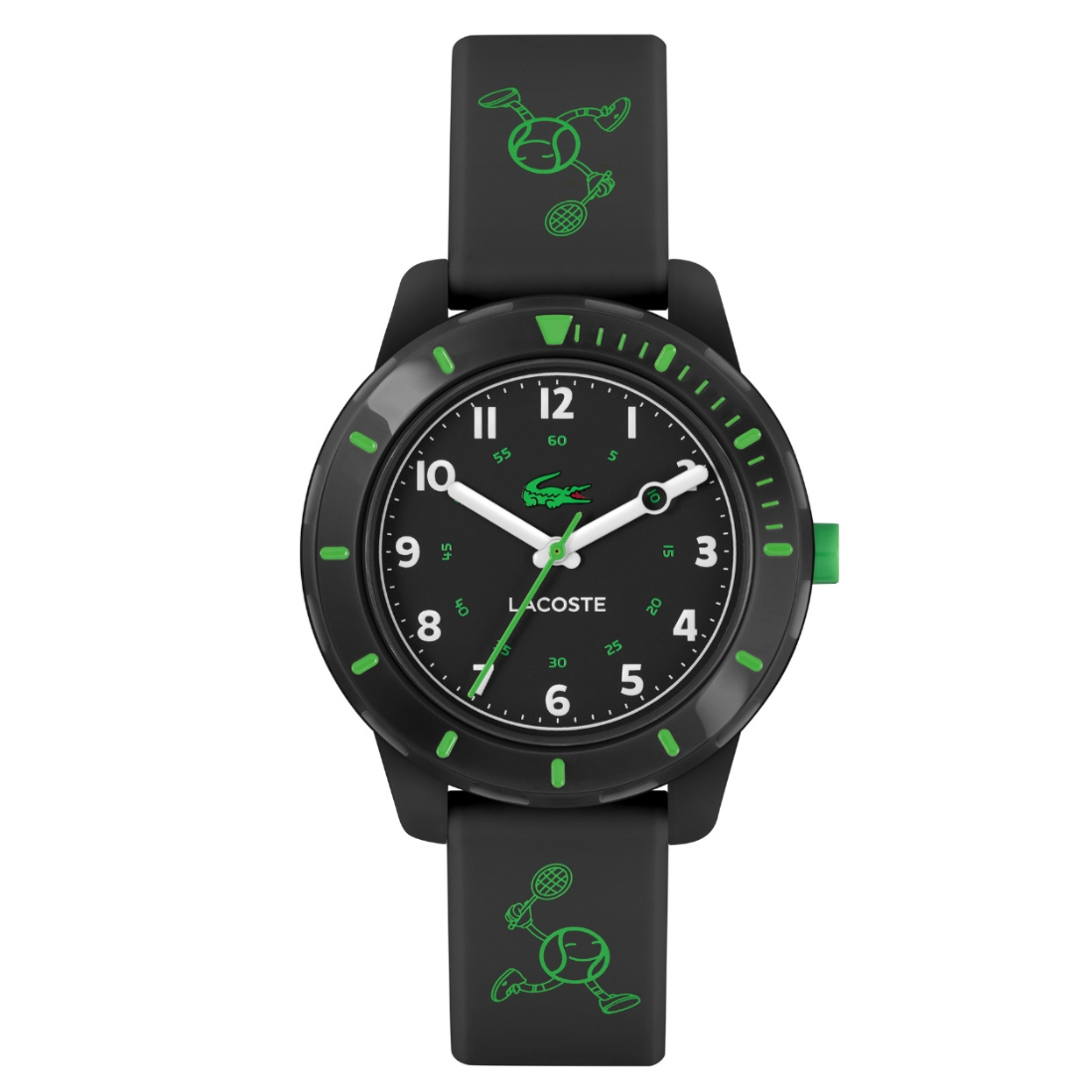 Lacoste MINI TENNIS 34.5 mm Black Dial Boys Watch 2030061