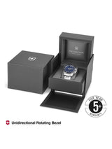 Victorinox Men 43 mm Size Blue Dial Maverick Analog Watch 241689