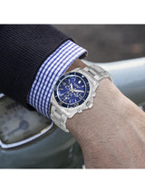 Victorinox Men 43 mm Size Blue Dial Maverick Analog Watch 241689
