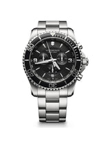 Victorinox Men 43 mm Size Black Dial Maverick Chronograph Watch 241695