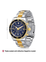 Victorinox Men 43 mm Size Blue Dial Maverick Chronograph Watch 241791
