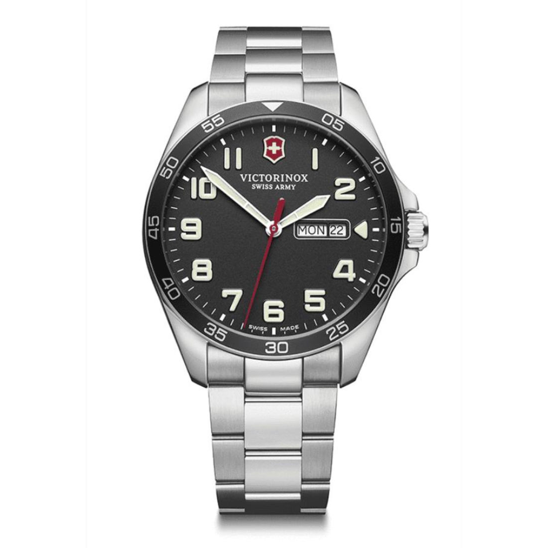 Victorinox FieldForce Black Dial 42 mm Men Quartz Watch 241849