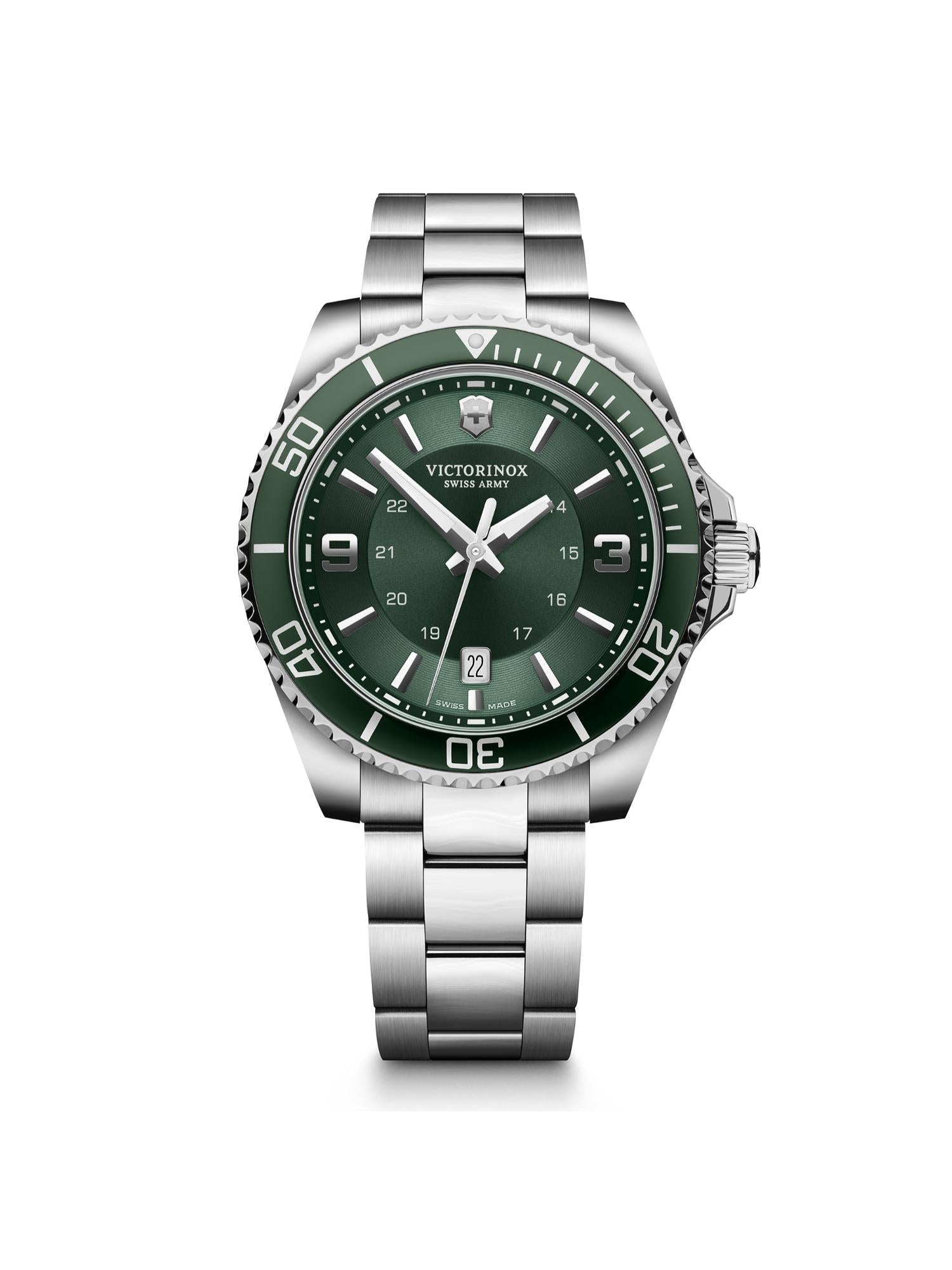 Victorinox Men 43 mm Size Green Dial Maverick Watch 241934