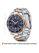 Victorinox Men 43 mm Size Blue Dial Maverick Watch 241950