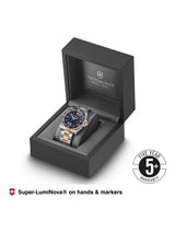 Victorinox Men 43 mm Size Blue Dial Maverick Watch 241950
