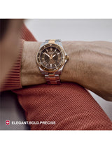 Victorinox Men 43 mm Size Brown Dial Maverick Watch 241951