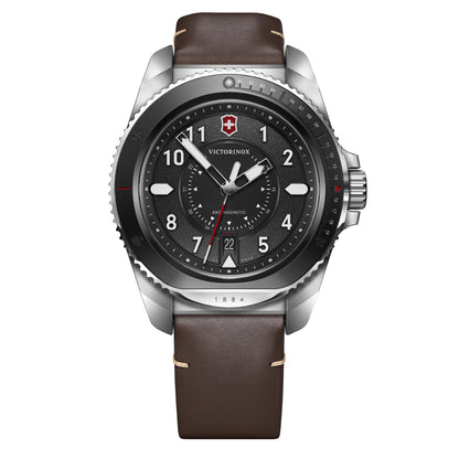 Victorinox Journey 1884 Black Dial 43 mm Men Quartz Watch- 241976.1