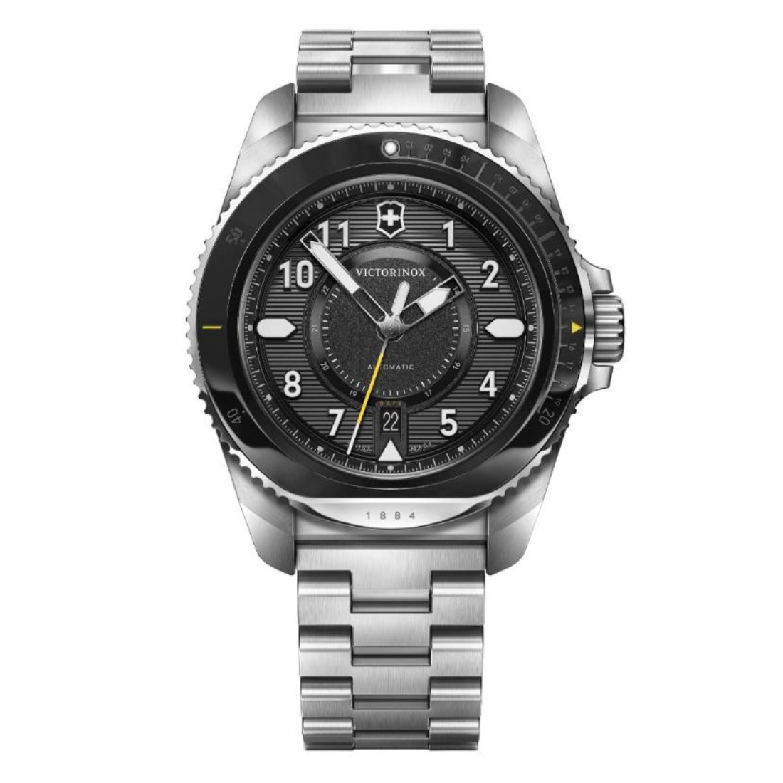 Victorinox Journey 1884 Black Dial 43 mm Men Automatic Watch 241981