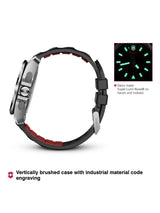 Victorinox Men 43 mm Size Black Dial I.N.O.X. Chrono Watch 241983