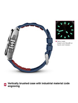 Victorinox Men 43 mm Size Blue Dial I.N.O.X. Chrono Watch 241984