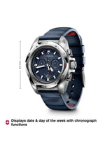 Victorinox Men 43 mm Size Blue Dial I.N.O.X. Chrono Watch 241984