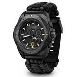 Victorinox I.N.O.X. Chrono Black Dial 43 mm Men Quartz Watch 241989.1