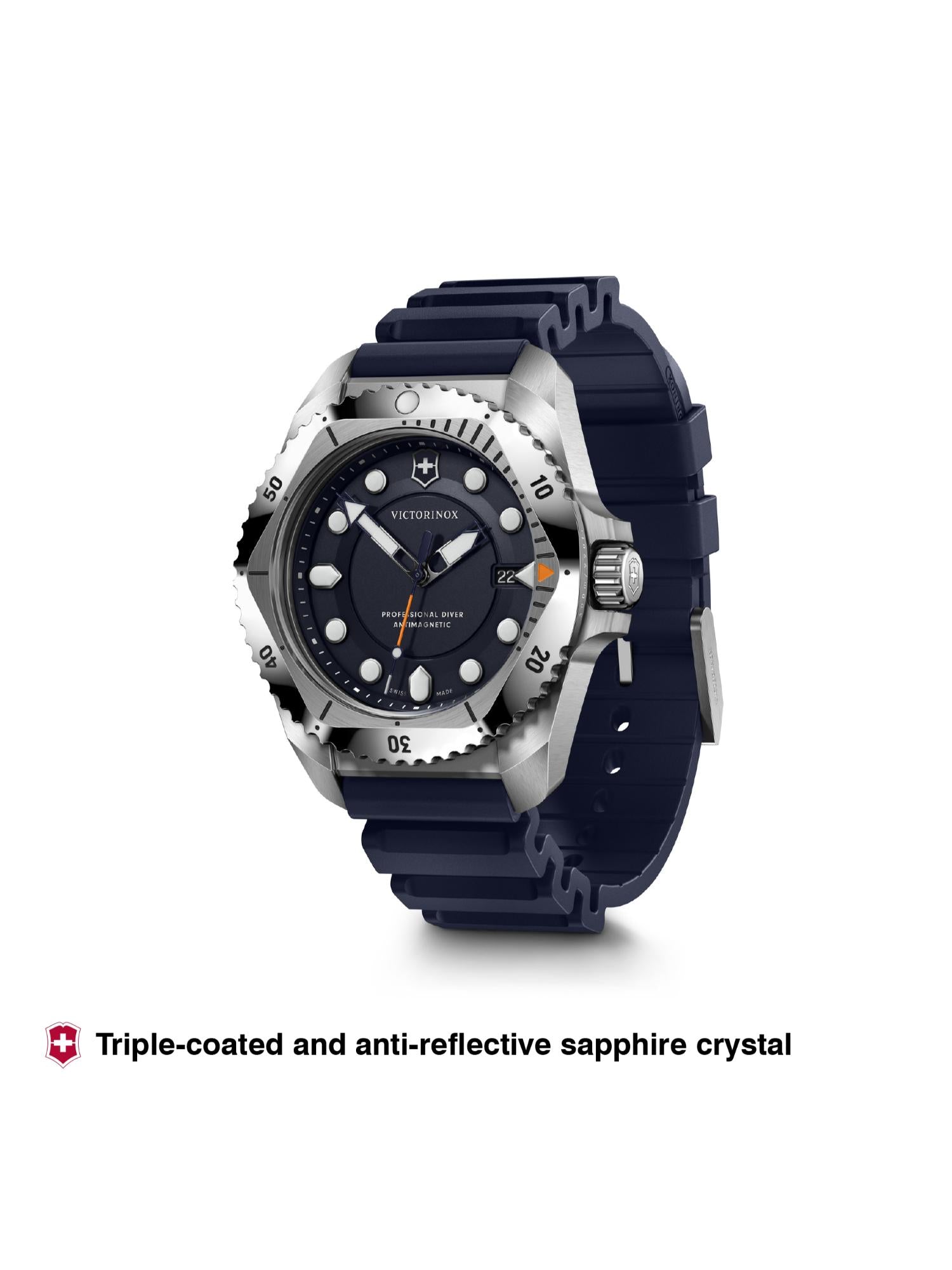 Victorinox Men 43 mm Size Blue Dial Dive Pro Analog Watch 241991