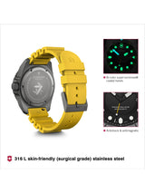 Victorinox Men 43 mm Size Black Dial Dive Pro Analog Watch 241992