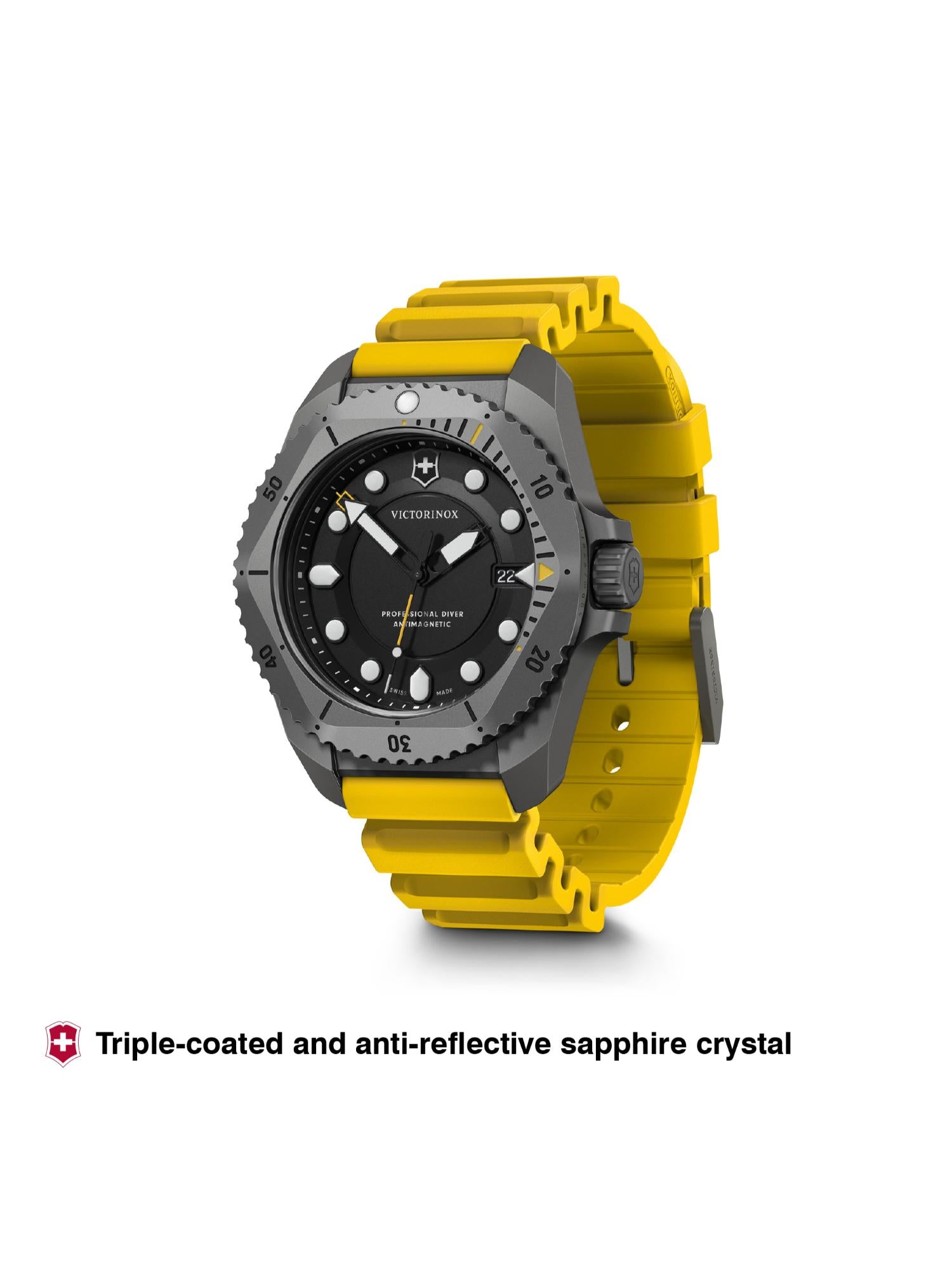 Victorinox Men 43 mm Size Black Dial Dive Pro Analog Watch 241992