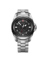 Victorinox Men 43 mm Size Black Dial Journey 1884 Watch 242009