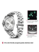 Victorinox Men 43 mm Size Black Dial Journey 1884 Watch 242009