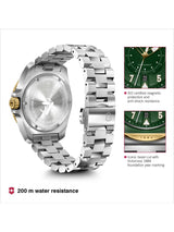 Victorinox Men 43 mm Size Green Dial Journey 1884 Watch 242012
