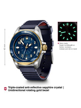 Victorinox Men 43 mm Size Blue Dial Journey 1884 Watch 242013
