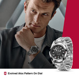 Victorinox I.N.O.X. Automatic Black Dial 41 mm Unisex Watch- 242019