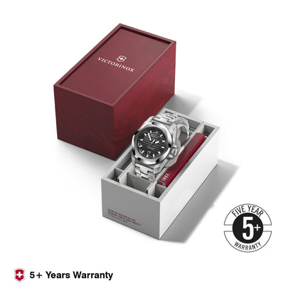 Victorinox I.N.O.X. Automatic Black Dial 41 mm Unisex Watch- 242019