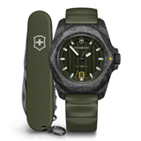 Victorinox I.N.O.X. Automatic Green Dial 41 mm Unisex Watch 242021.1