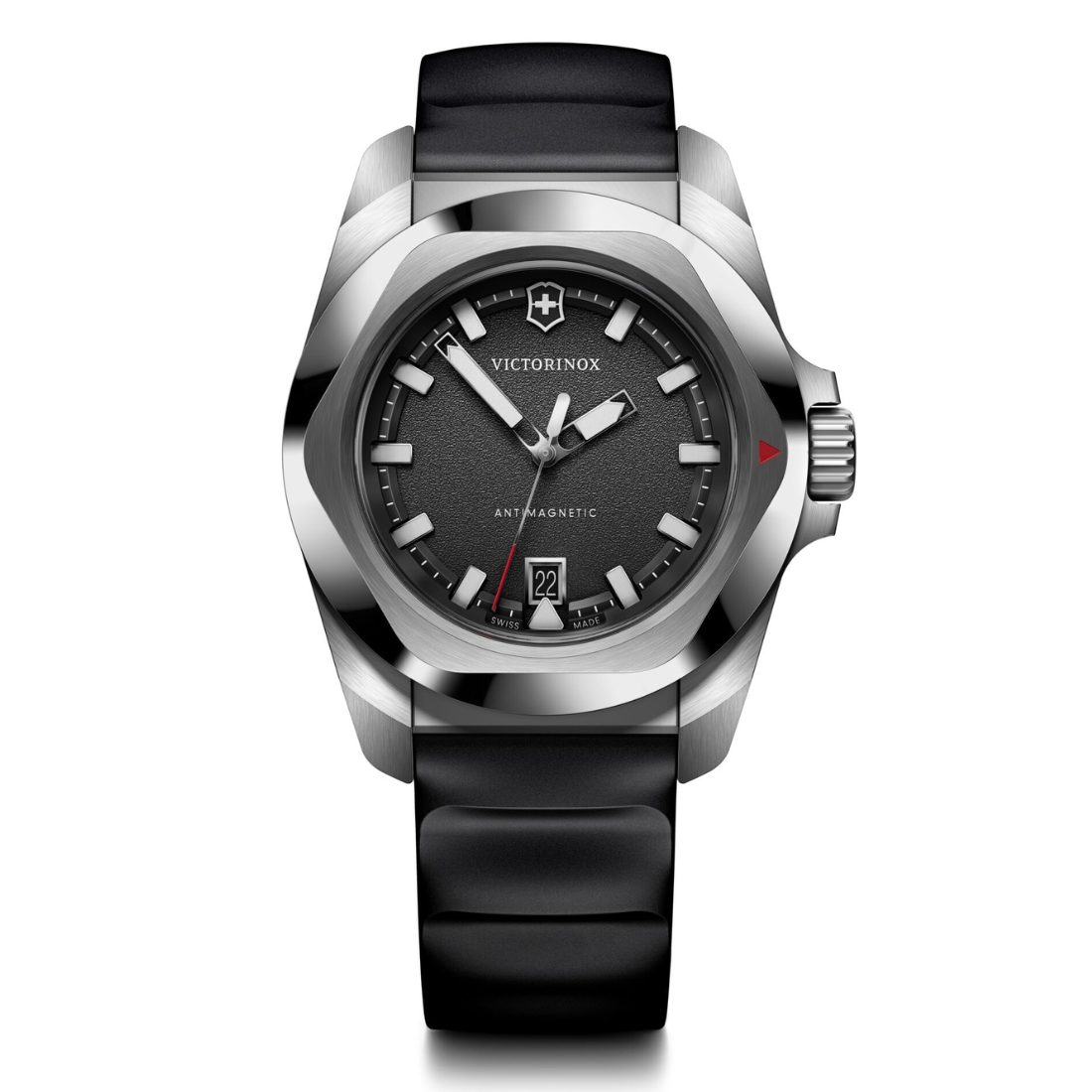 Victorinox I.N.O.X. 41 mm Black Dial Men Analog Watch 242028