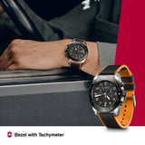 Victorinox Swiss Army Men Chronograph Watch 42 mm Black Dial-242050