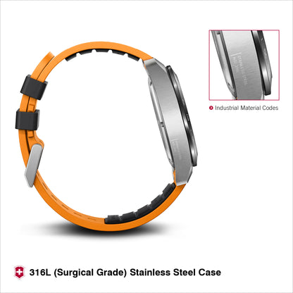 Victorinox Swiss Army Men Chronograph Watch 42 mm Black Dial-242050